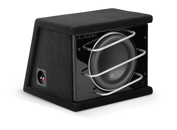 JL Audio CLS110RG-W7AE - basskasse m.W7 10", 3ohm, 750W (RMS) alu bars, gloss fr